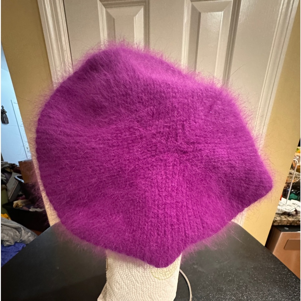 Purple beret